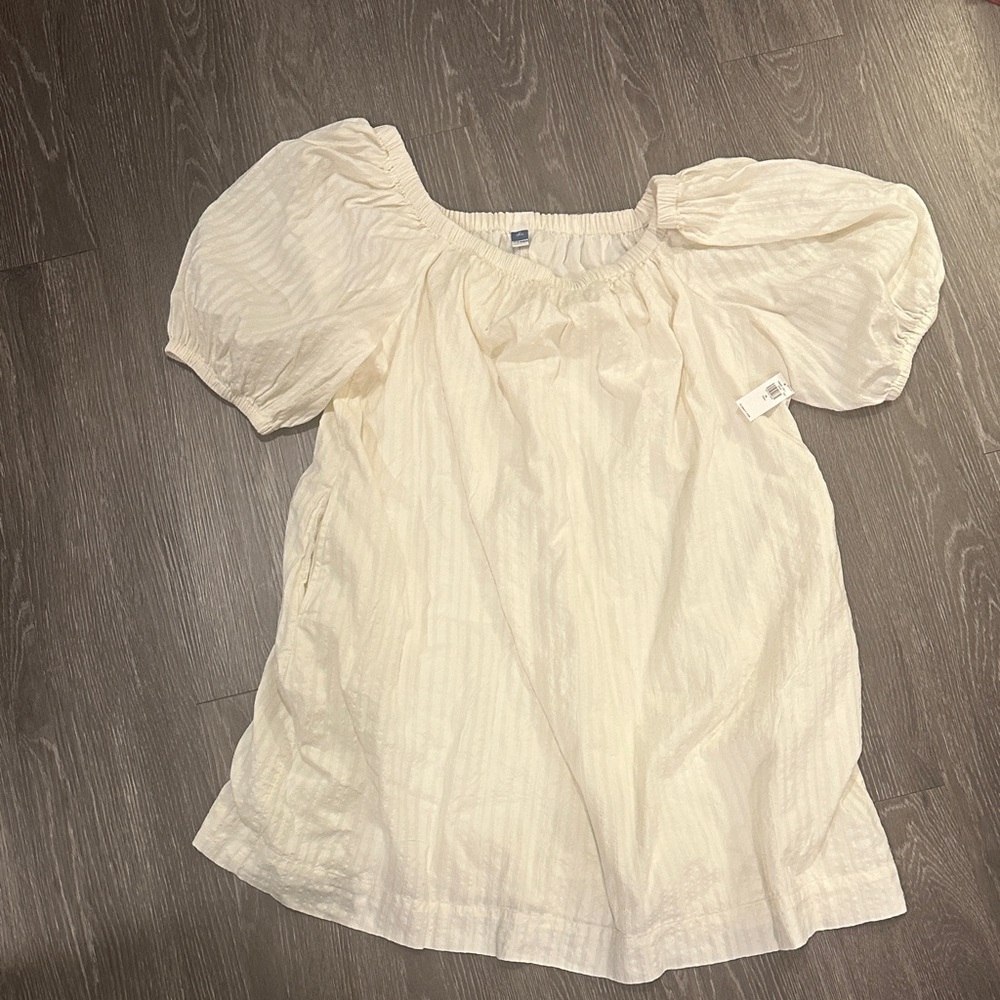 Elegant Cream Puff dress